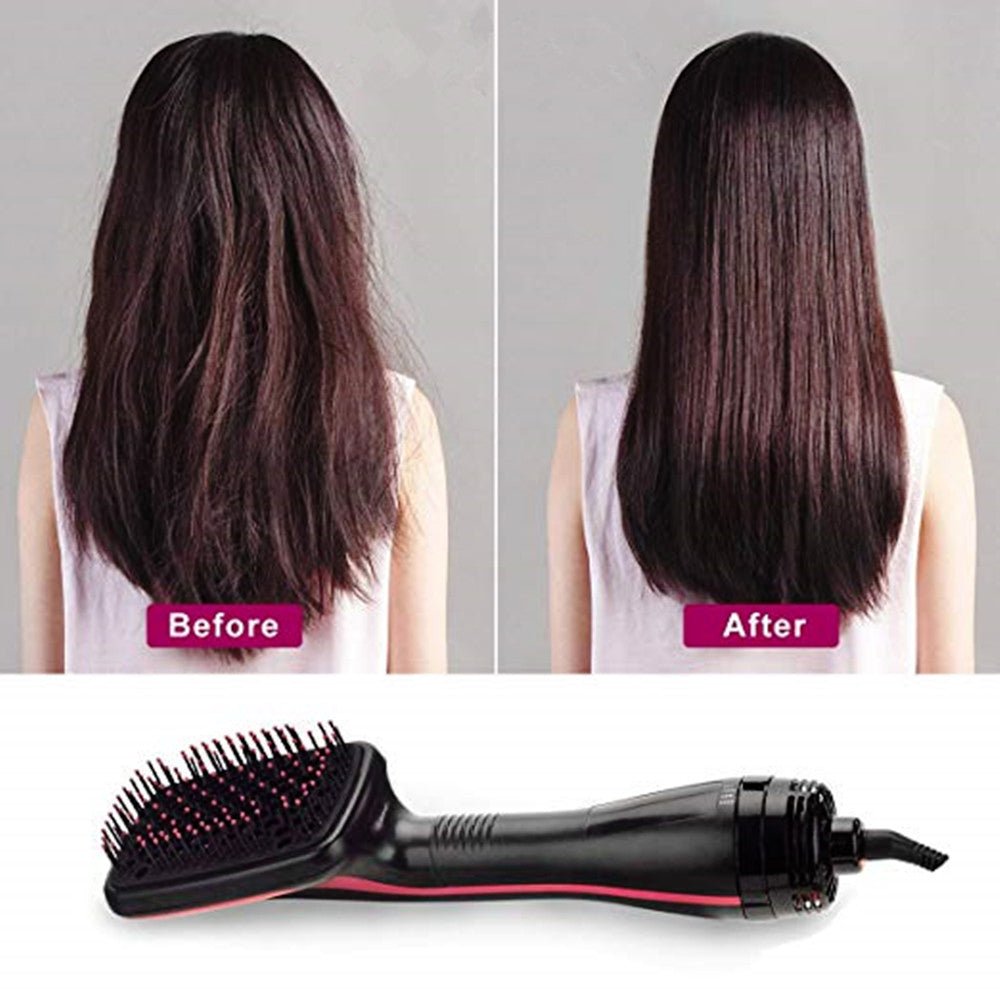 - Professional Ceramic Tourmaline,  One-Step Styling Tool for Travel & Home Use