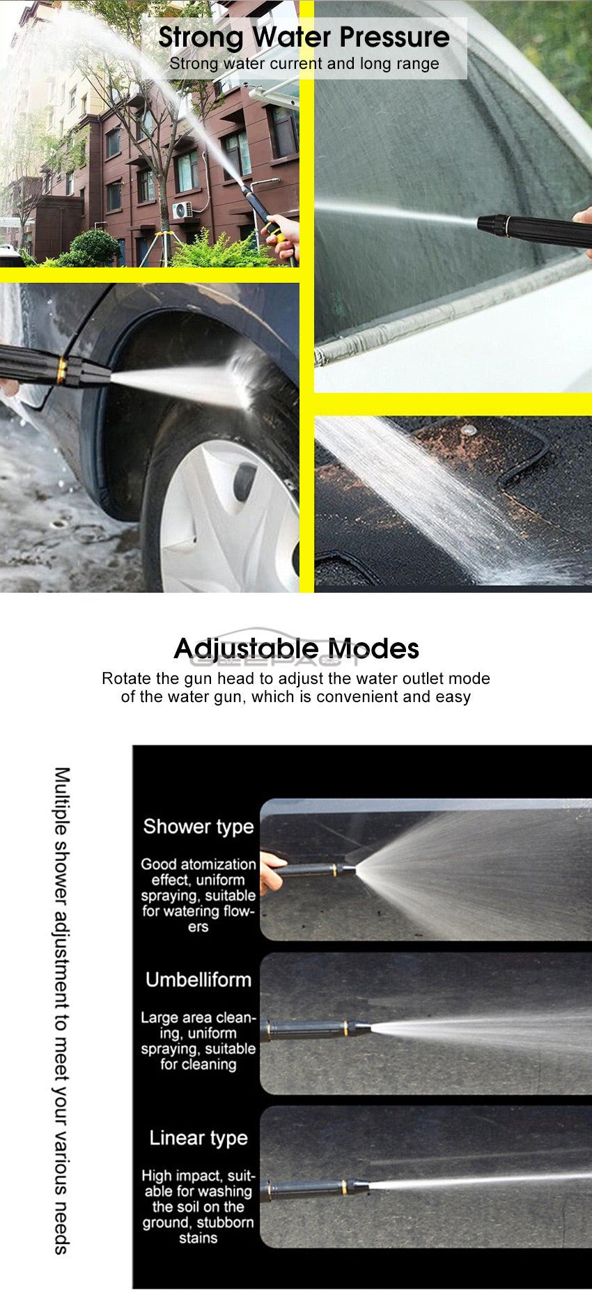 Portable Water Hose Nozzle sa