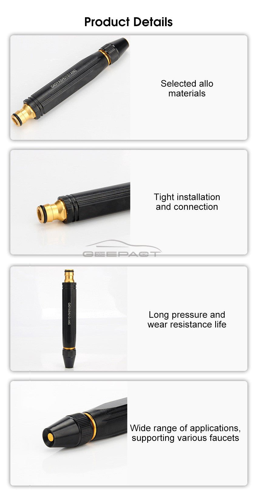 Portable Water Hose Nozzle sa