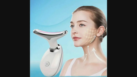 LED Neck Face Beauty Device Facial Massager:  LED Face Mask, Facial Massager