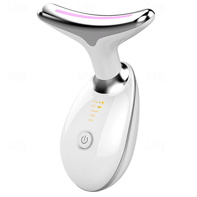 LED Neck Face Beauty Device Facial Massager:  LED Face Mask, Facial Massager